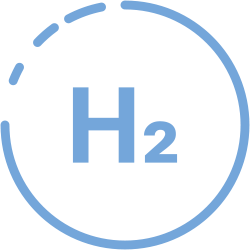 Wasserstoff Icon